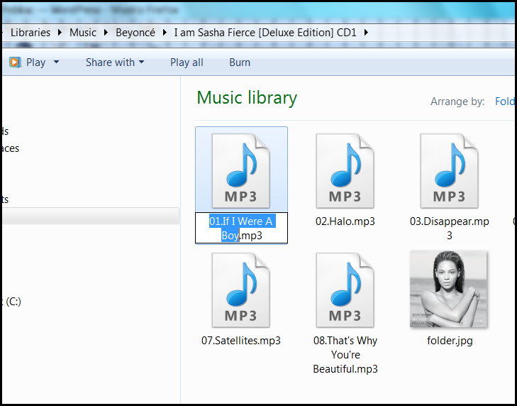 convert a song to a different file format with itunes